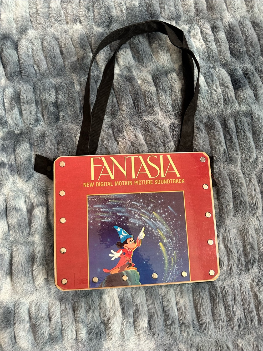Handcrafted Fantasia vinyl record bag